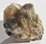 Hiddenit, Kristall in Matrix, Stufe 24 g, Rohstein 