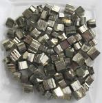 Pyrit Würfel aus Spanien, 20 Würfel, zusammen ca. 100 g., je etwa 7- 12 mm 