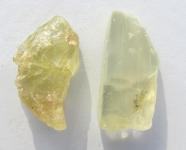 Sanidin, 2 Edelsteine aus Madagaskar, 23.0 Ct, 22-24 mm 