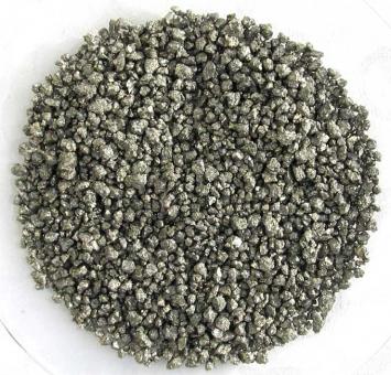 Pyrit Granulat 3-7 mm, Rohsteine 500 g.